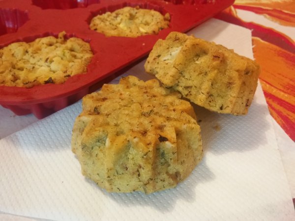 Sós cukkinis muffin | Gluténmentes, tejmentes recept