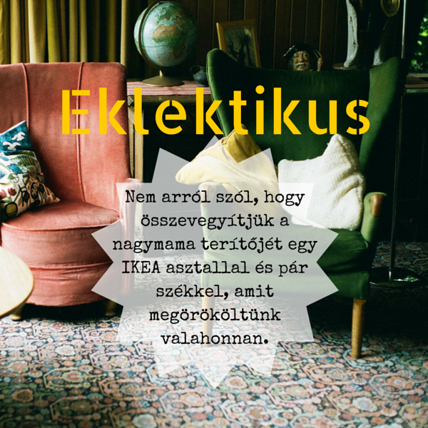 Eklektika, lakberendezés - designdroops vendégposzt a Pink Dust blogon