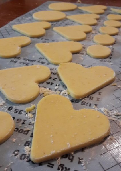 Almás pite sok dísszel + extra keksz | Gluténmentes, tejmentes, cukormentes recept Pink Dust blog