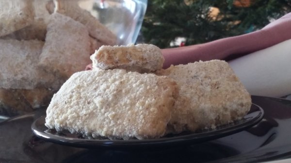 Omlós, ízletes diós keksz | Gluténmentes, tejmentes recept Pink Dust blog