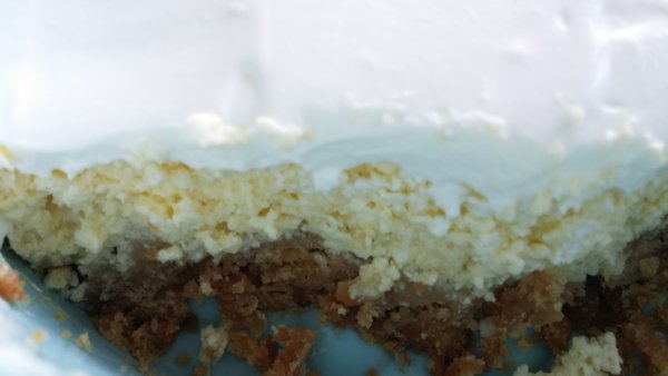 Hamis túrógombóc torta | Gluténmentes, laktózmentes recept | Pink Dust blog