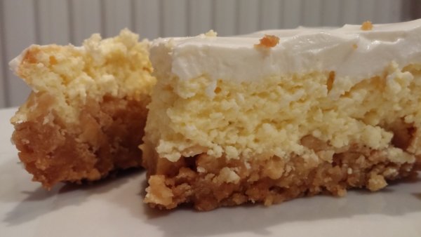 Hamis túrógombóc torta | Gluténmentes, laktózmentes recept | Pink Dust blog